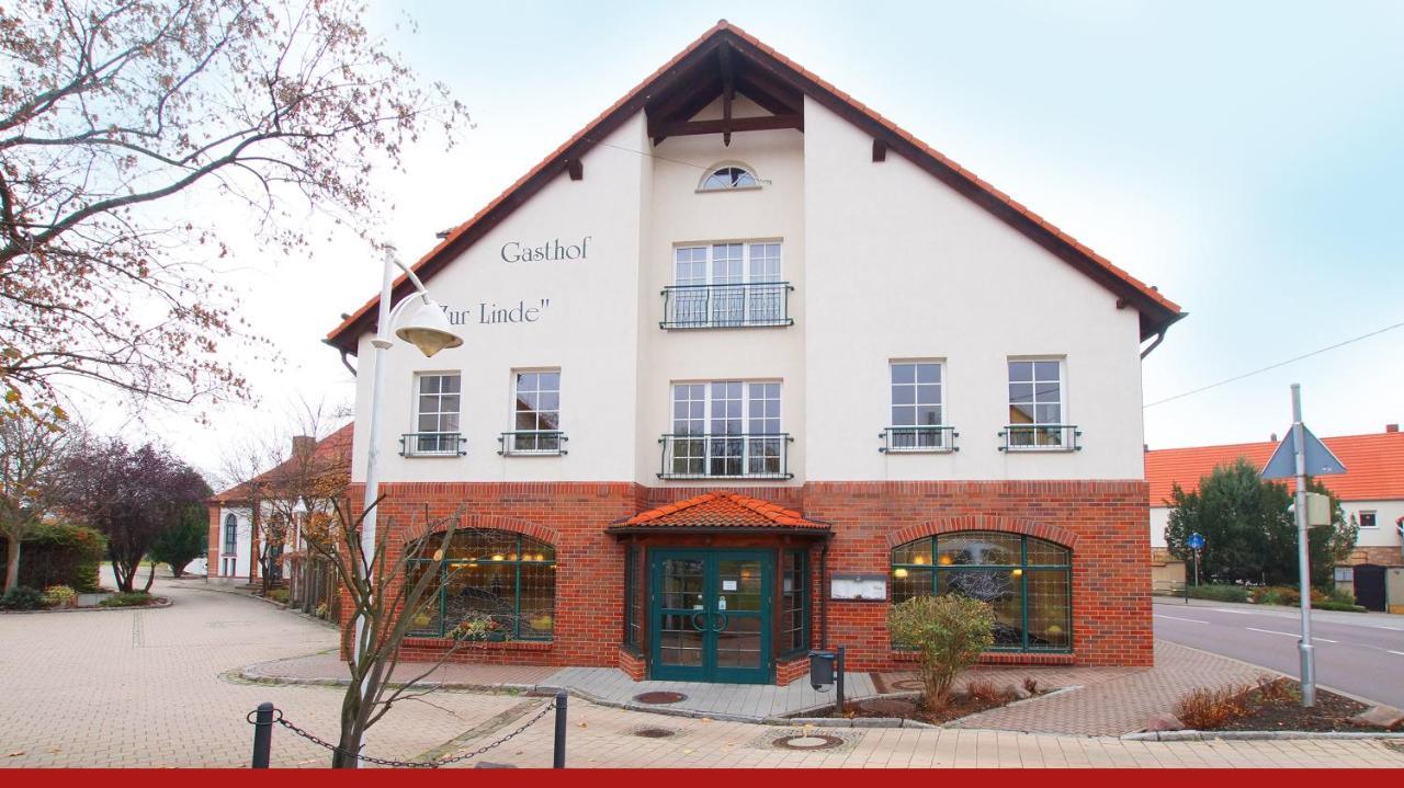 Hotel & Restaurant "Zur Linde" Spergau Exterior photo