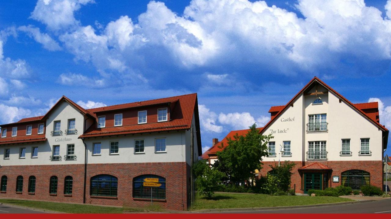 Hotel & Restaurant "Zur Linde" Spergau Exterior photo